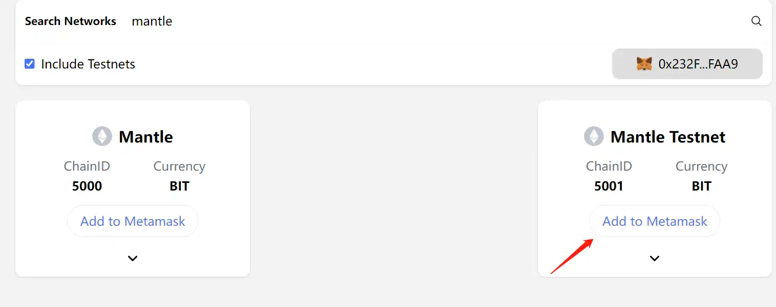 模块化区块链Mantle测试教程