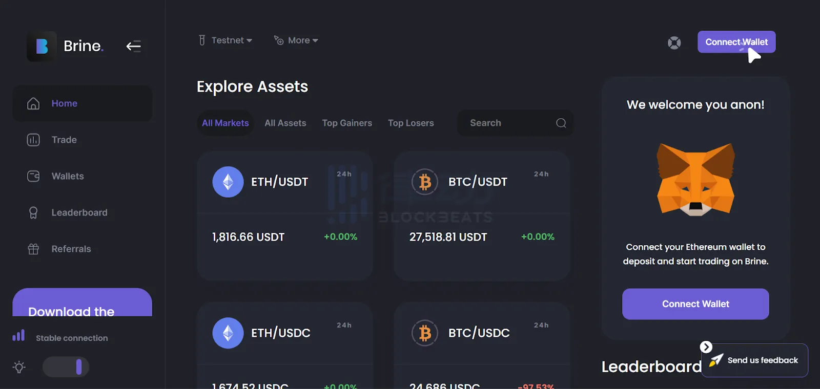 Brine Finance：如何借助StarkEx，重新结合CEX与DEX的优势