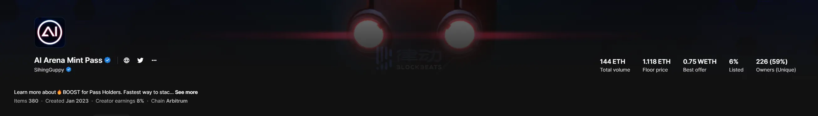 NFT新鲜事 | 以太坊 NFT 行情接力，Token+链游成绝对主线